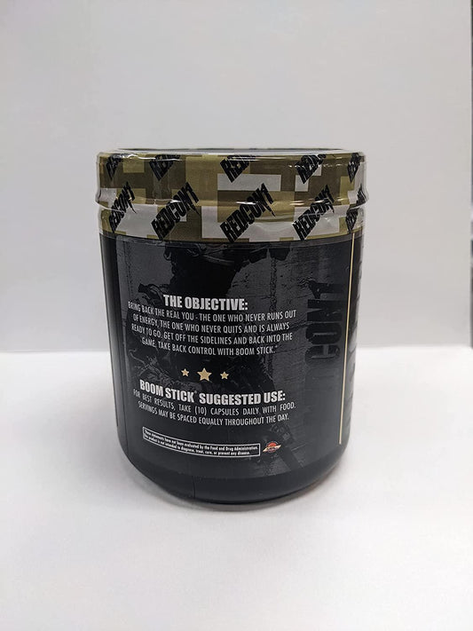 Redcon1 Boom Stick Testosterone Booster Capsules, 300 count
