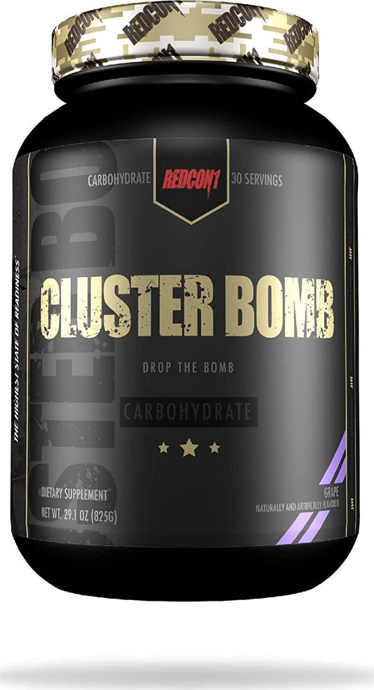 Redcon1 - Clusterbomb - Grape - 30 Servings , Intraworkout Carbohydrates, Fuel Your Body
