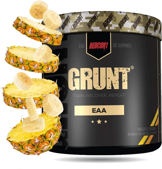 Redcon1 Grunt 30 Serves Cherry Lime - Color: Pineapple Banana - Size: 30 Serves