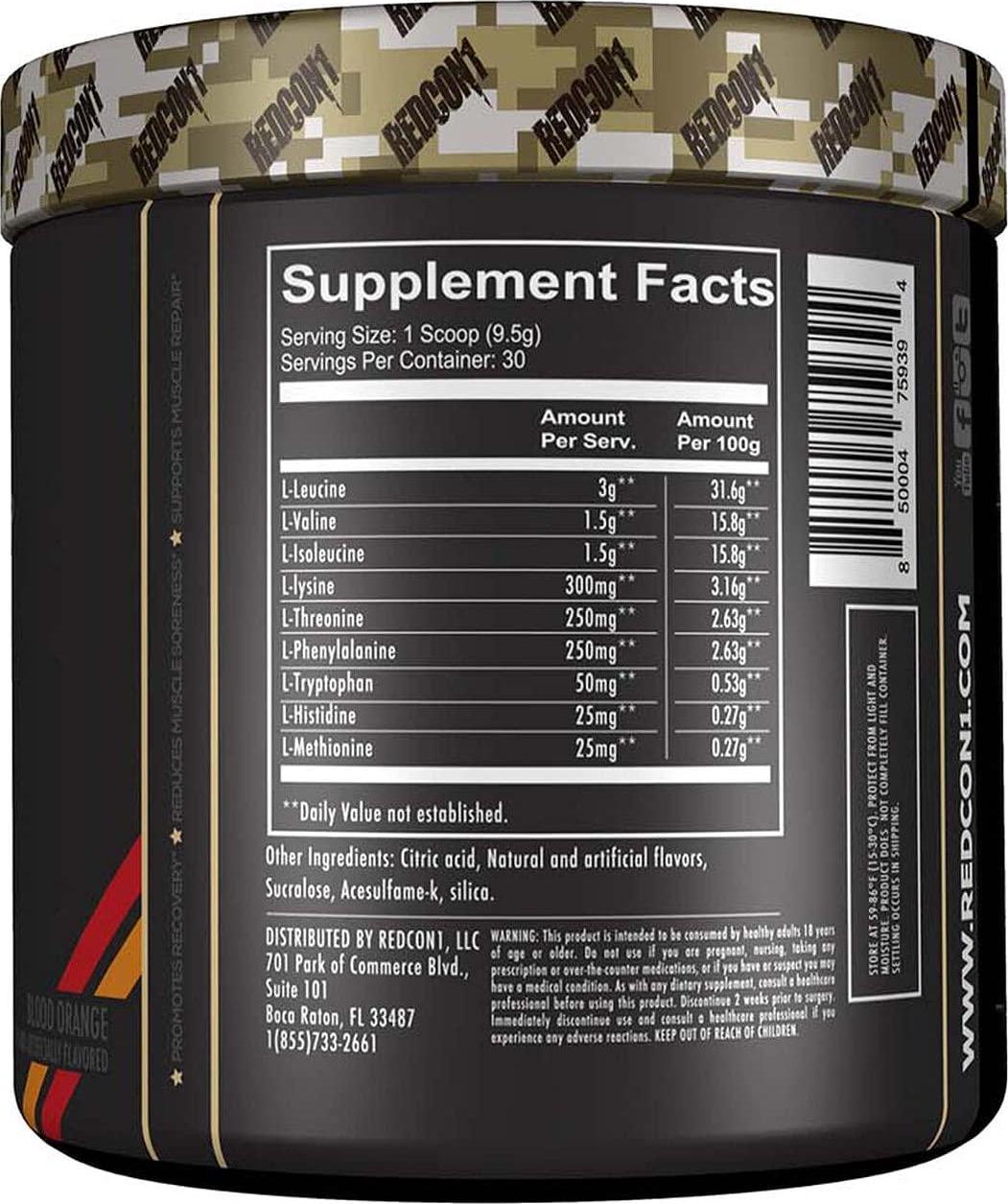 Redcon1 Grunt EAA Blood Orange - 30 Servings