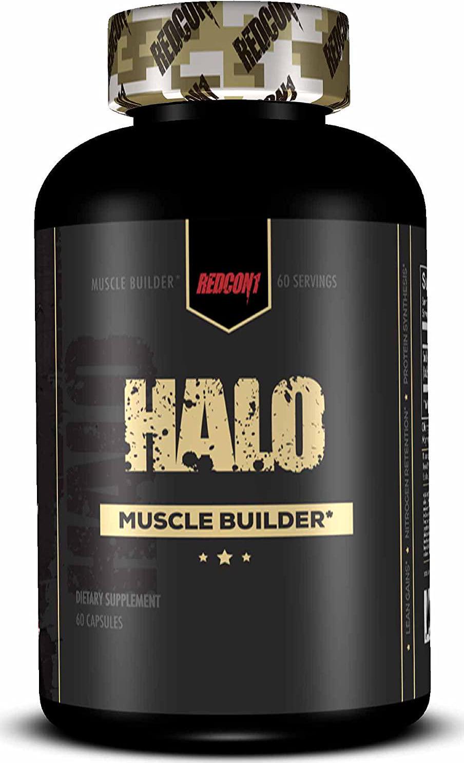 Redcon1 - Halo - Updated Formula - 60 Servings, Muscle Builder, Increase Lean Gains and Muscle Mass, Increase Protein Synthesis