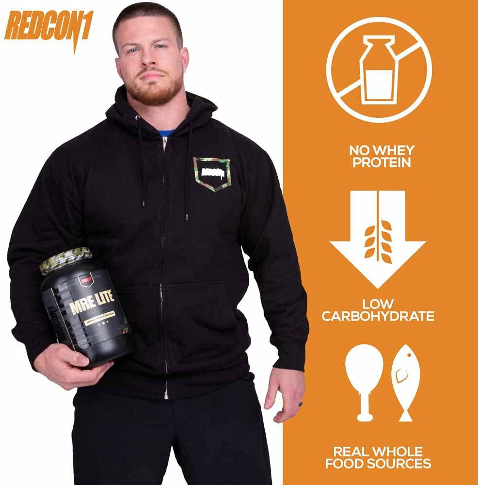 Redcon1 MRE Lite (Banana Nut Bread) 30 Servings, Animal Based Protein, Contains No Whey, No bloating, Keto Friendly, 2G Sugar, 24G Protein Protein Meal Replacement (1.92 lbs)