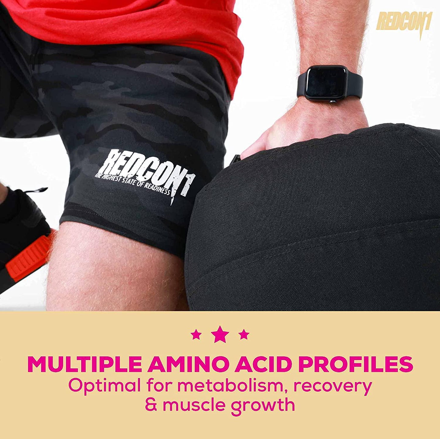 Redcon1 MRE Lite, Protein Meal Replacement (Strawberry Shortcake)