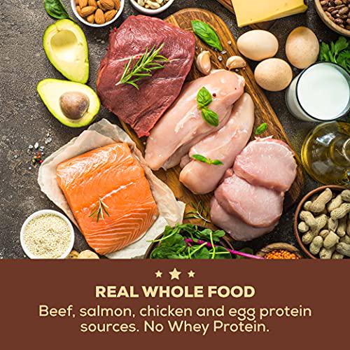 Redcon1 MRE Lite Protein Powder - Animal Based Protein, Contains No Whey, No Bloating, Keto Friendly, 2G Sugar, 24G Protein Meal Replacement - (Fudge Brownie)