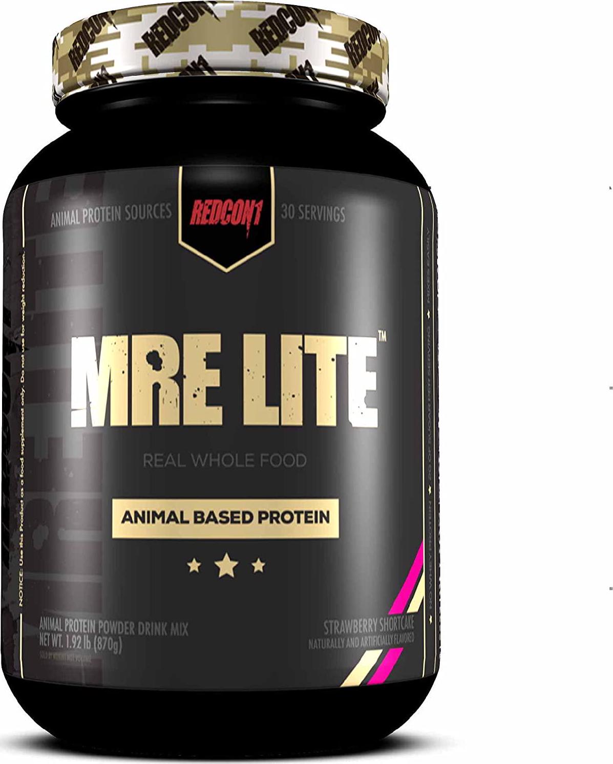 Redcon1 MRE Lite, Protein Meal Replacement (Strawberry Shortcake)