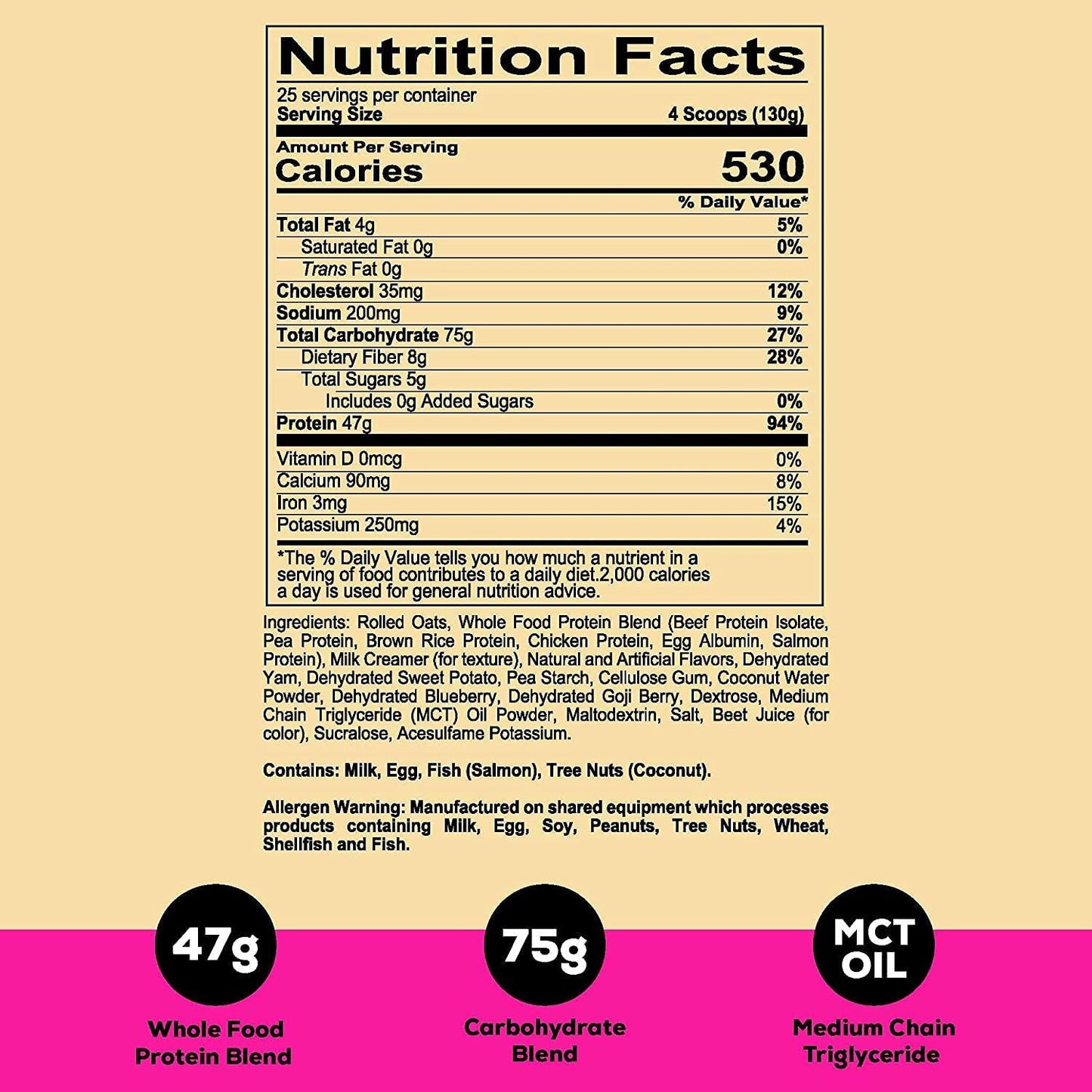 Redcon1 MRE - Meal Replacement (Strawberry Shortcake)
