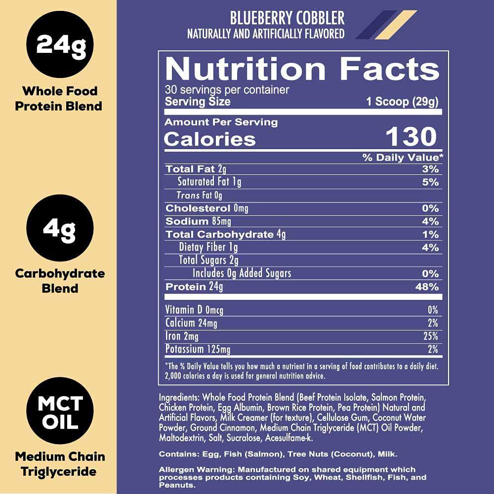 Redcon1 Mre Lite 870G Blueberry Cobbler