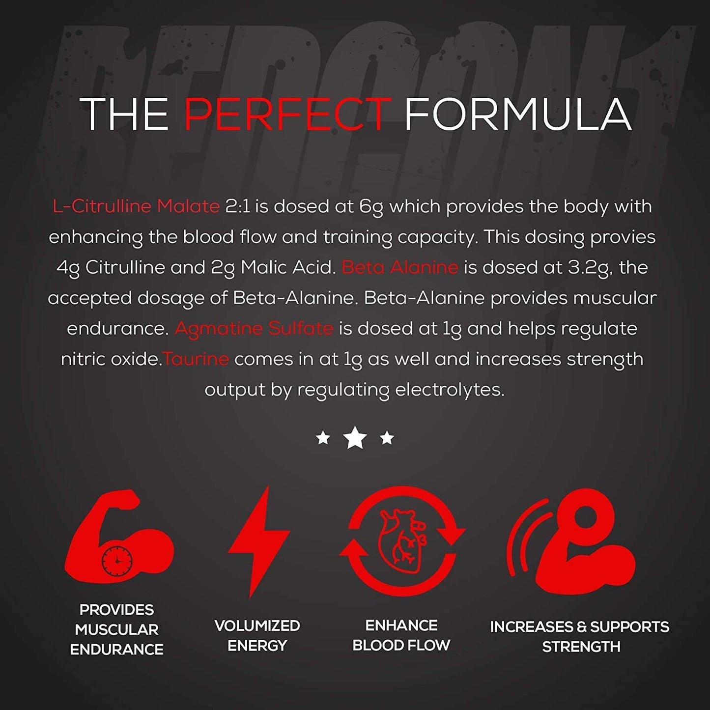 Redcon1 Total War - Pre Workout, 30 Servings, Boost Energy, Increase Endurance and Focus, Beta-Alanine, 350mg Caffeine, Citrulline Malate, Nitric Oxide Booster - Keto Friendly (Patriot)