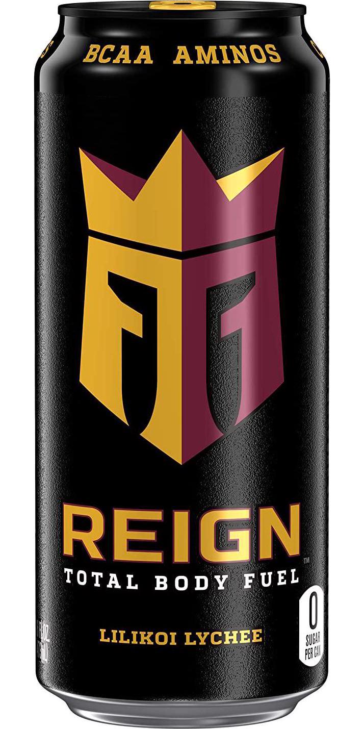 Reign Inferno Thermogenic Fuel Fitness and Performance Drink 16 Ounce Pack of 12, Red Dragon, 192 Fl Oz and Total Body Fuel, Lilikoi Lychee, Fitness and Performance Drink, 16 Fl Oz (Pack of 12)