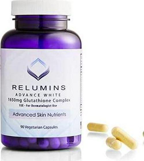 Relumins Advance White 1650mg Glutathione Complex L-Glutathione Booster, 225mg of Alpha Lipoic (1)