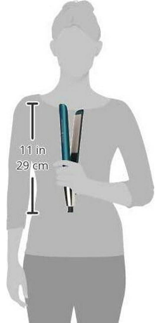 Remington Advanced Coconut Therapy Ceramic Hair Straightener - Salon Performance 110 mm Hair Straighteners with Integrated Temperature Sensor - S8648