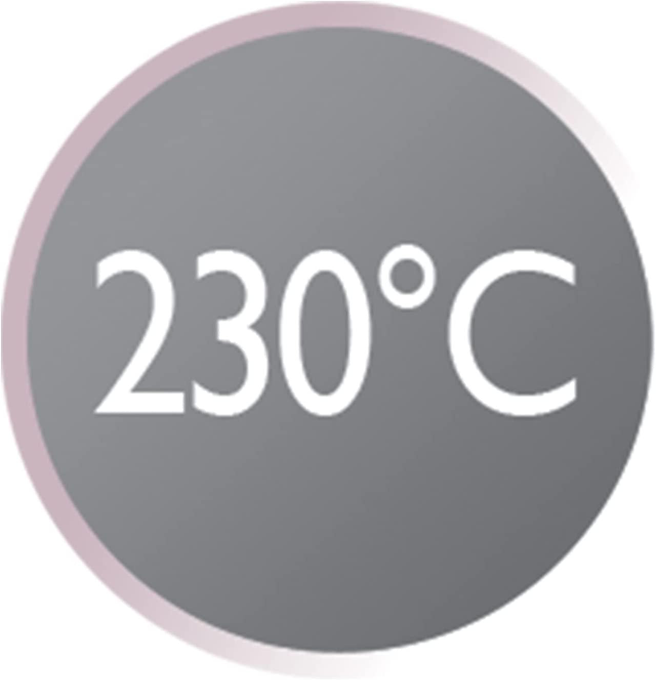 Remington Ceramic Straight 230 Hair Straighteners, 15 Seconds Heat Up Time with Variable Temperature Setting - S3500, Black