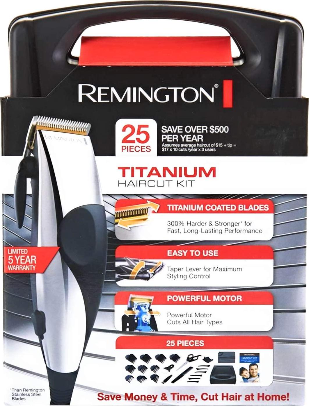 Remington HC-822 25 Piece Trim Expert Hair Clipper Set