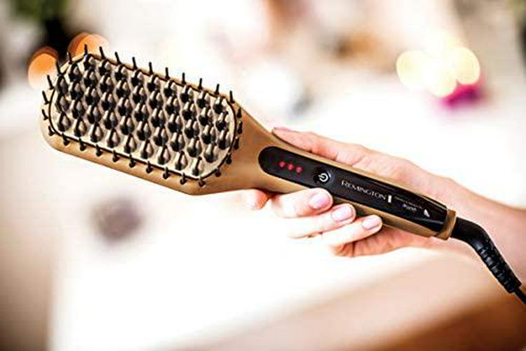 Remington Keratin And Argan Oil Nourish Hair Straightening Brush