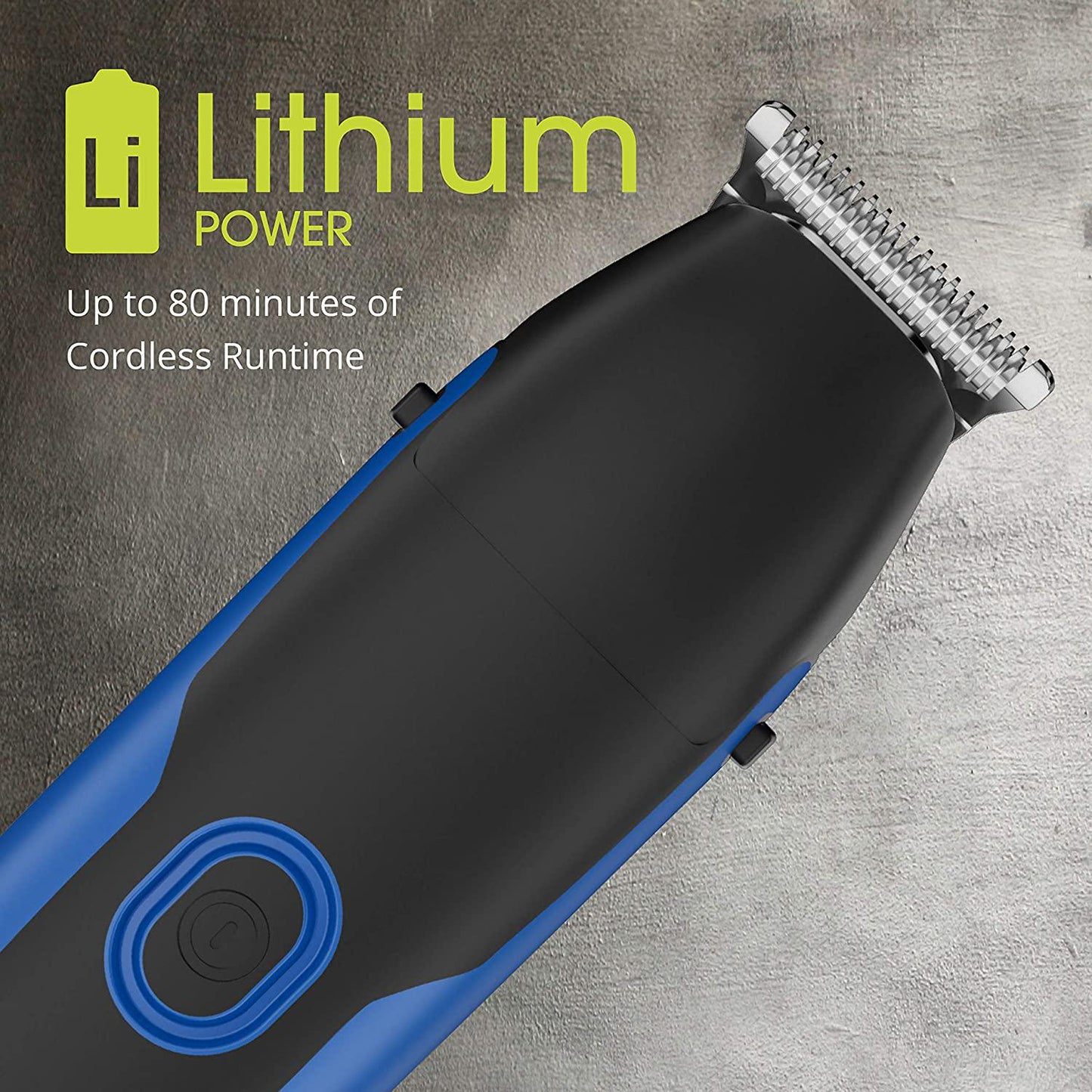 Remington Lithium Power WETech Face and Body Groomer Kit, 6 pc, PG6255