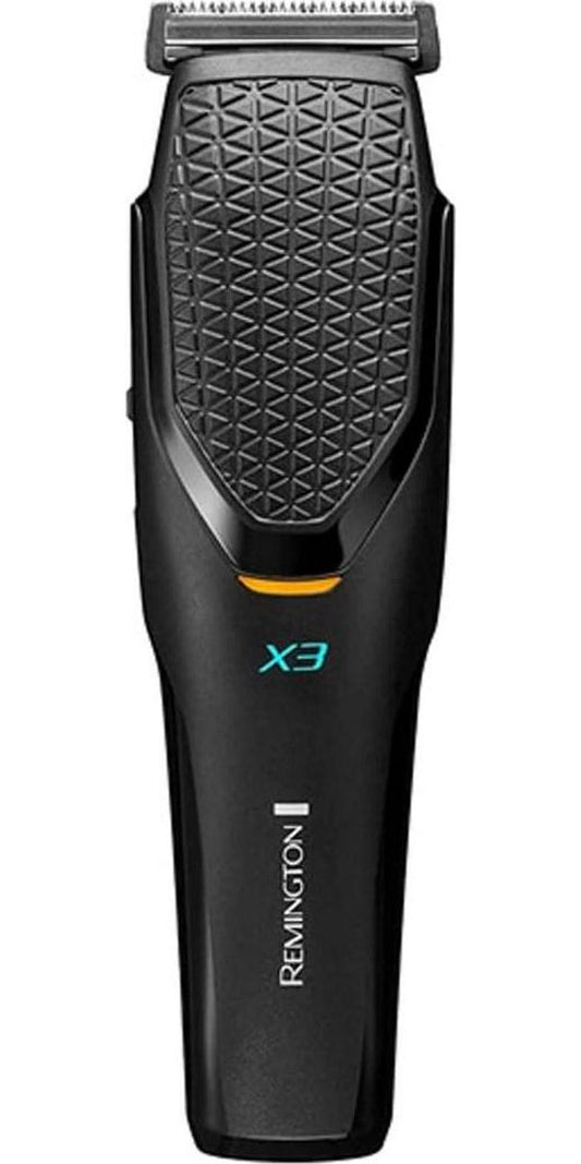 Remington Power-X Series X3 Hair Clipper, HC3000AU, Cordless Rechargeable Hair Trimmer, 24 Length Settings (0.5-24mm), 2 Comb Attachments, Premium Self-Sharpening Blades - Black