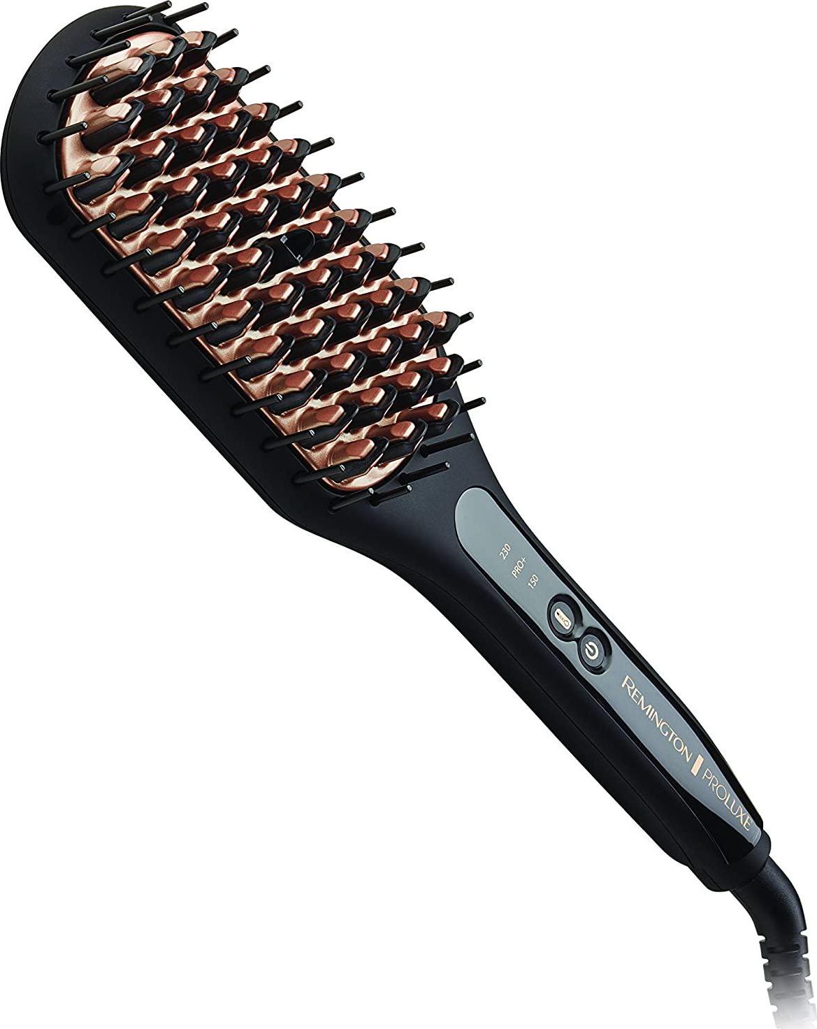 Remington Proluxe Salon Iconic Straightening Brush Hair
