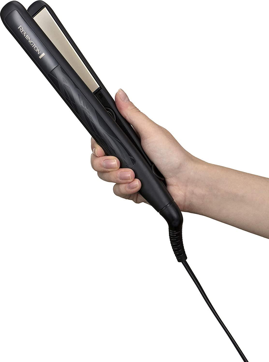 Remington S0100AU Style Function Straightener Gift Set Includes 2 PearlGold Clips, 1 Count