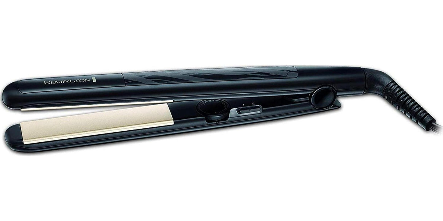 Remington S0100AU Style Function Straightener Gift Set Includes 2 PearlGold Clips, 1 Count