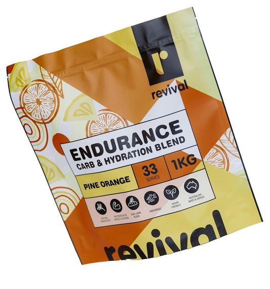 Revival Endurance - Carb and Electrolyte Blend - Pine Orange (1kg)