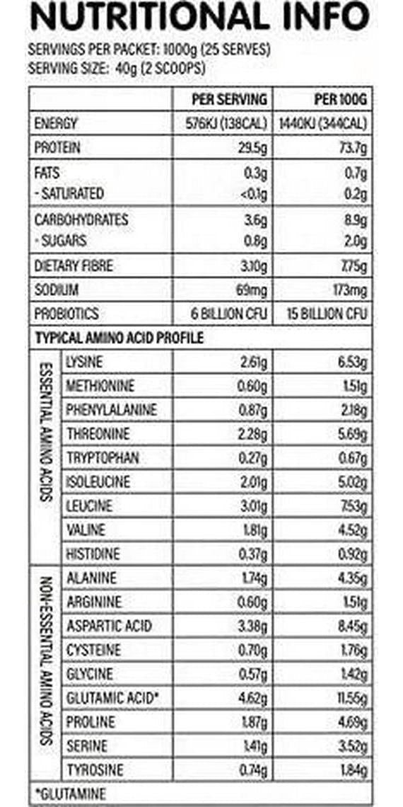 Revival Whey Protein Isolate |100% Natural ingredients | Pre and Probiotics, Vanilla Cake 1 kilograms