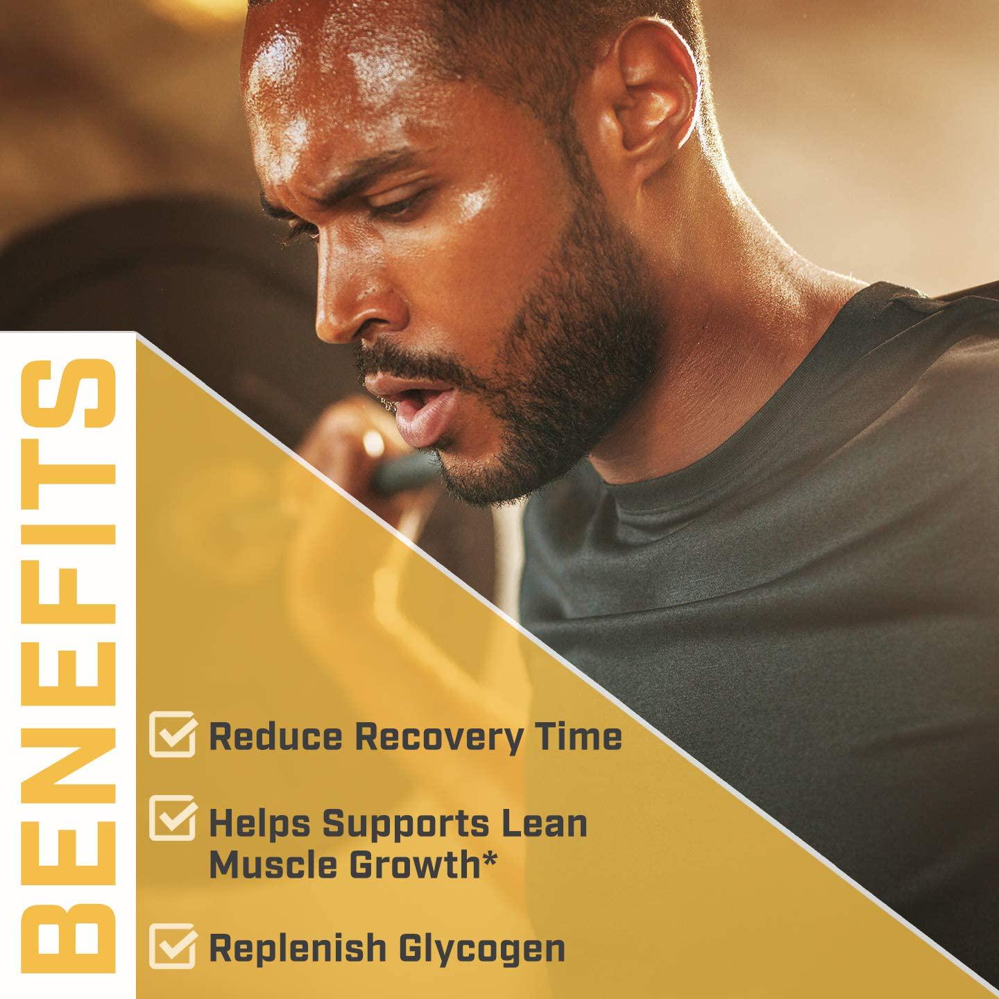 Revive Post Workout Recovery Drink - Natural Muscle Building and Muscle Recovery Supplement - Plant Based Protein Powder with B Vitamins - Double Fudge Chocolate Flavor - 25 Servings - Sheer Strength