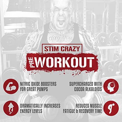 Rich Piana 5% Nutrition Bundle | 5150 High-Stim Pre-Workout (Rocket Pop) + FasF Stim-Free Nitric Oxide Booster Pre-Workout (Push Pop)