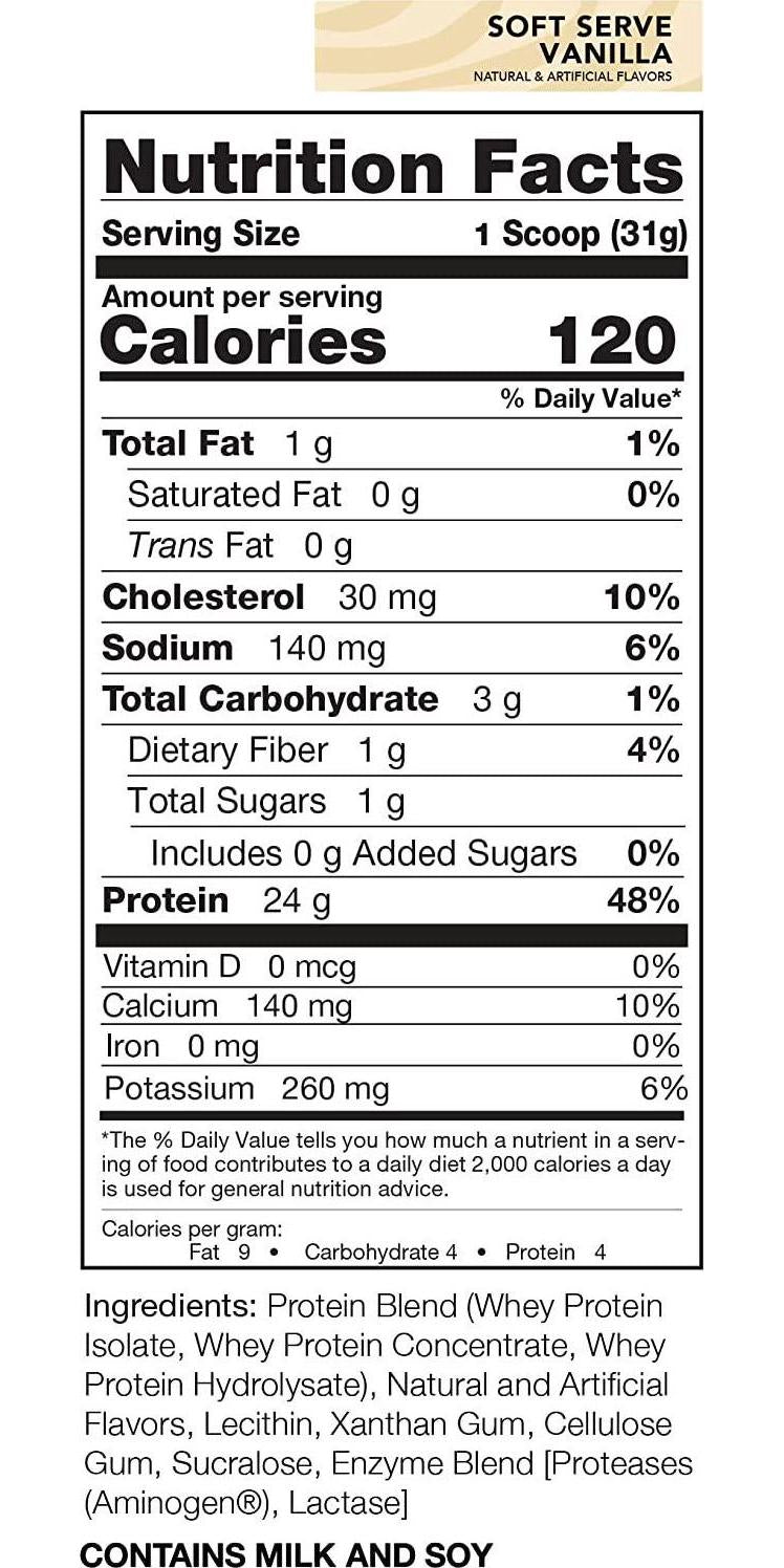 Rivalus Whey - Vanilla, 5lbs