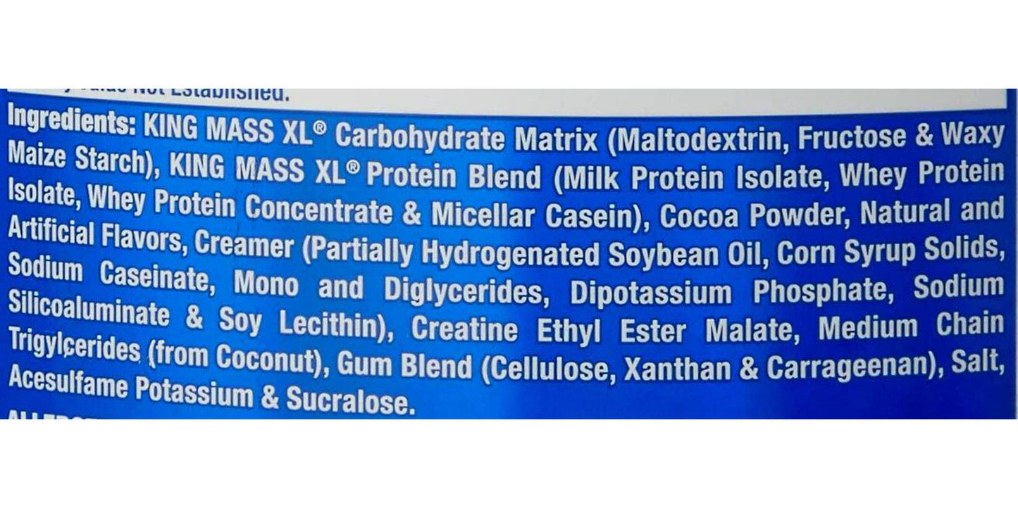 Ronnie Coleman Signature Series King Mass XL Super Anabolic Growth Accelerator - Mint Chocolate Chip 2.75kg