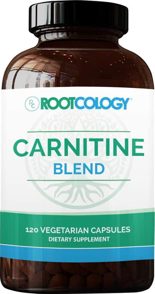 Rootcology Carnitine Blend, 120 Capsules, by Izabella Wentz Author of The Hashimoto's Protocol