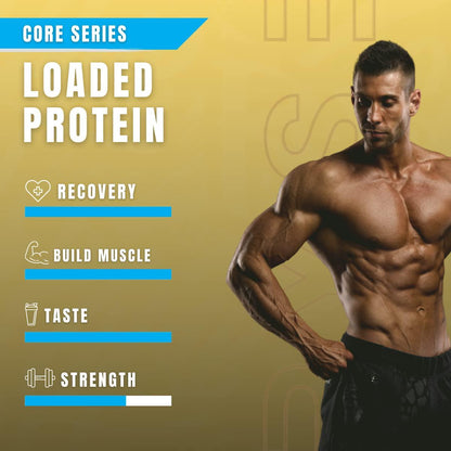 Ryse Loaded Protein Chocolate Cookie Blast | 24-25g Premium Whey Protein | MCT Healthy Fats | 27 Serving | Organic Prebiotic Fiber | Low Carbs and Low Sugar | Easy Mixing and Amazing Taste