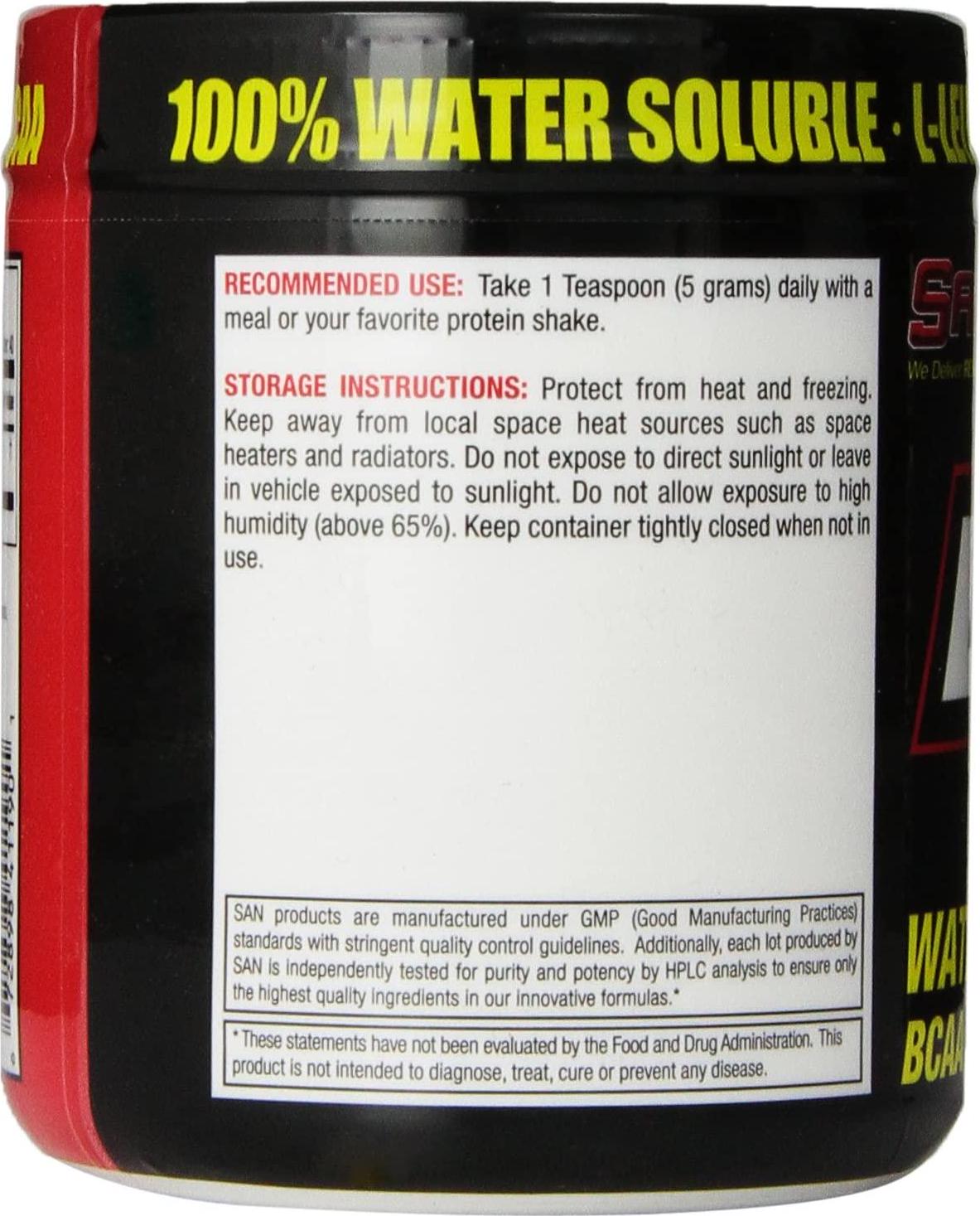 SAN Nutrition Performance Leucine L-Leucine, 200g