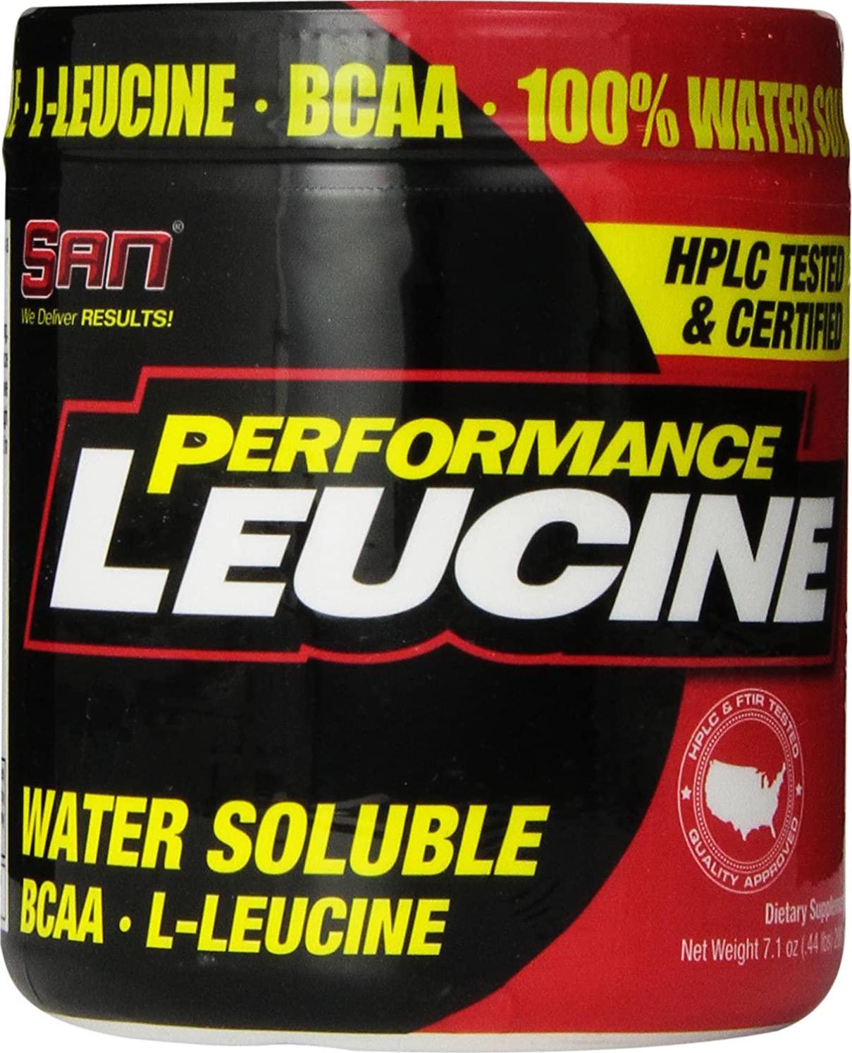 SAN Nutrition Performance Leucine L-Leucine, 200g