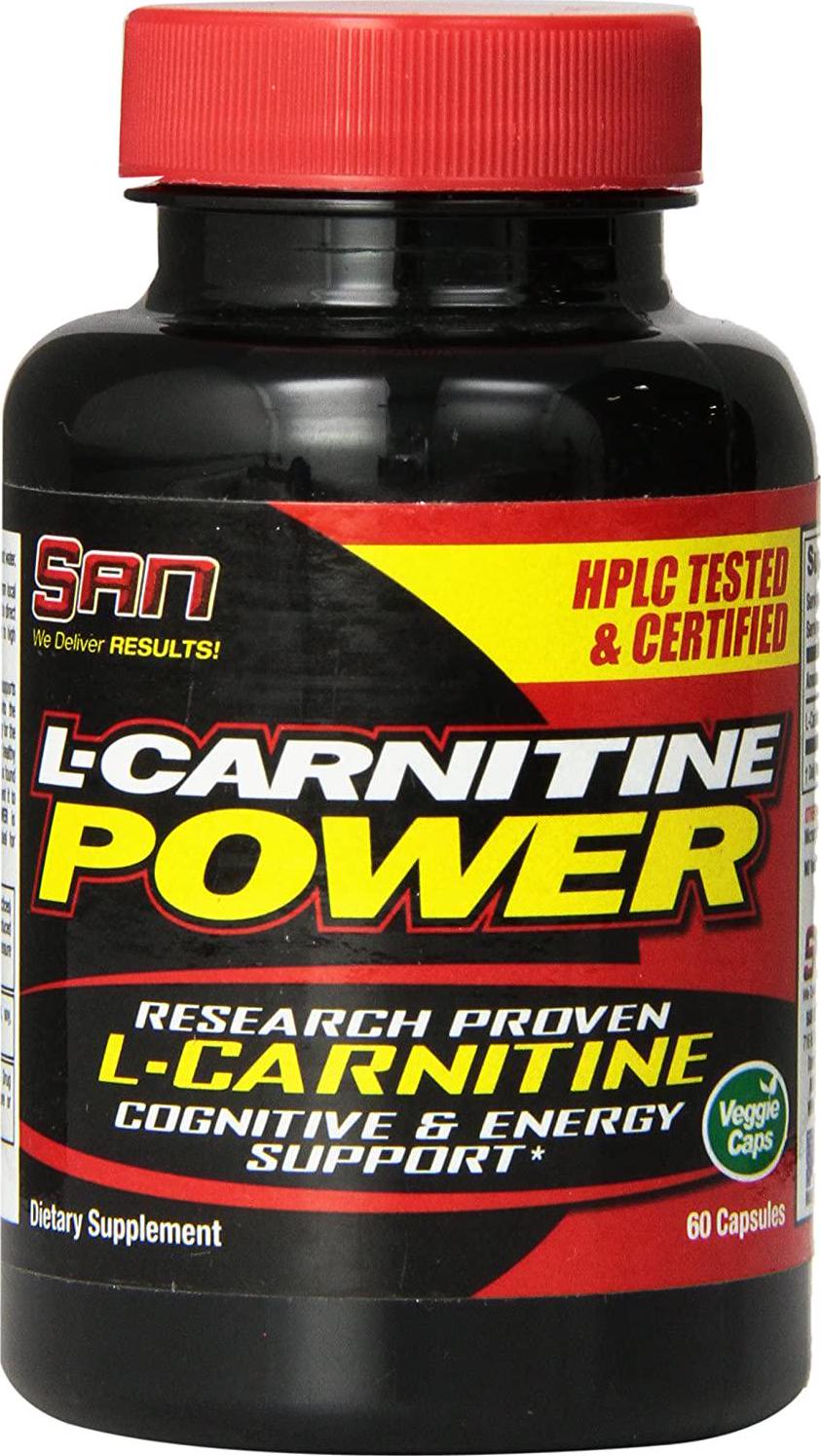 SAN Nutrition SAN L-Carnitine Power - 60 Capsules, 60 count
