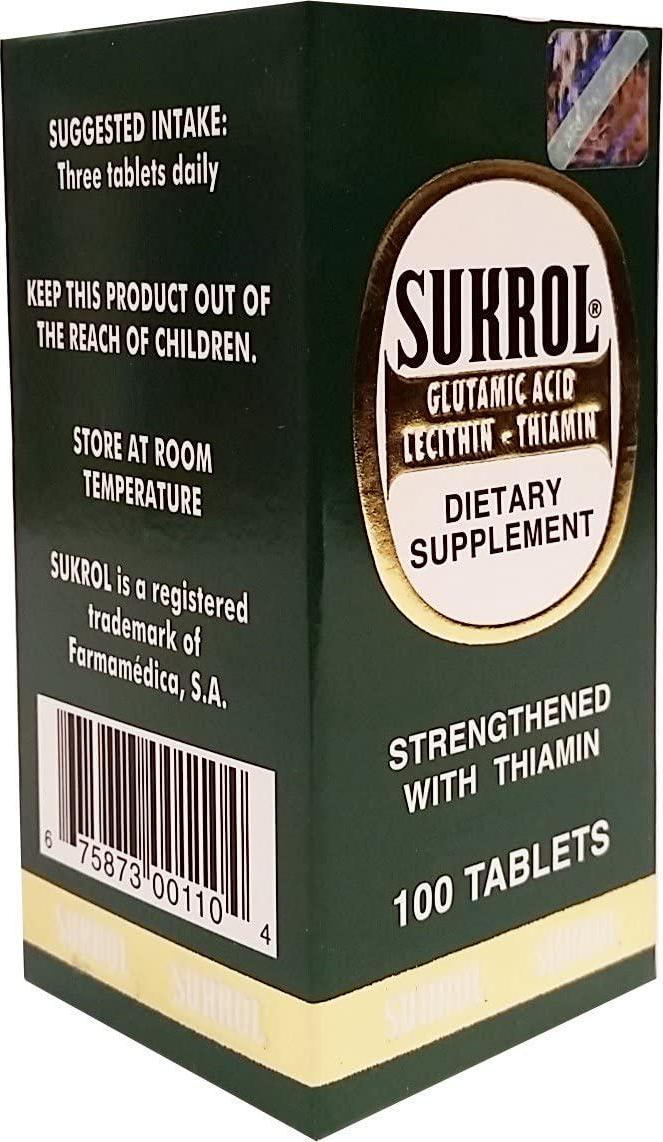 SUKROL Sukrol Tablets, 100 Count