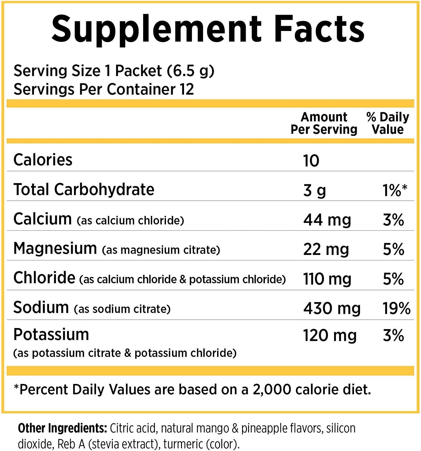 SaltStick DrinkMix, Electrolyte Replacement Drink Mix Powder for Rehydration, Exercise, Hiking and Sports Recovery, 12-ct Carton of Single Serving Packets, Tropical Mango