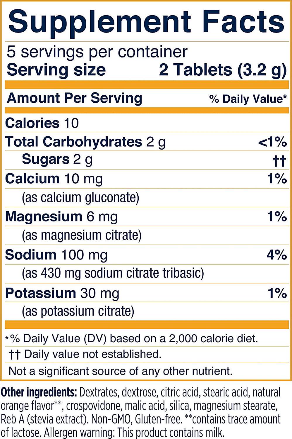 SaltStick FastChews, Electrolyte Replacement Tablets for Rehydration, Exercise, Hiking and Sports Recovery, 12 Packets of 10 FastChews Tablets, Orange