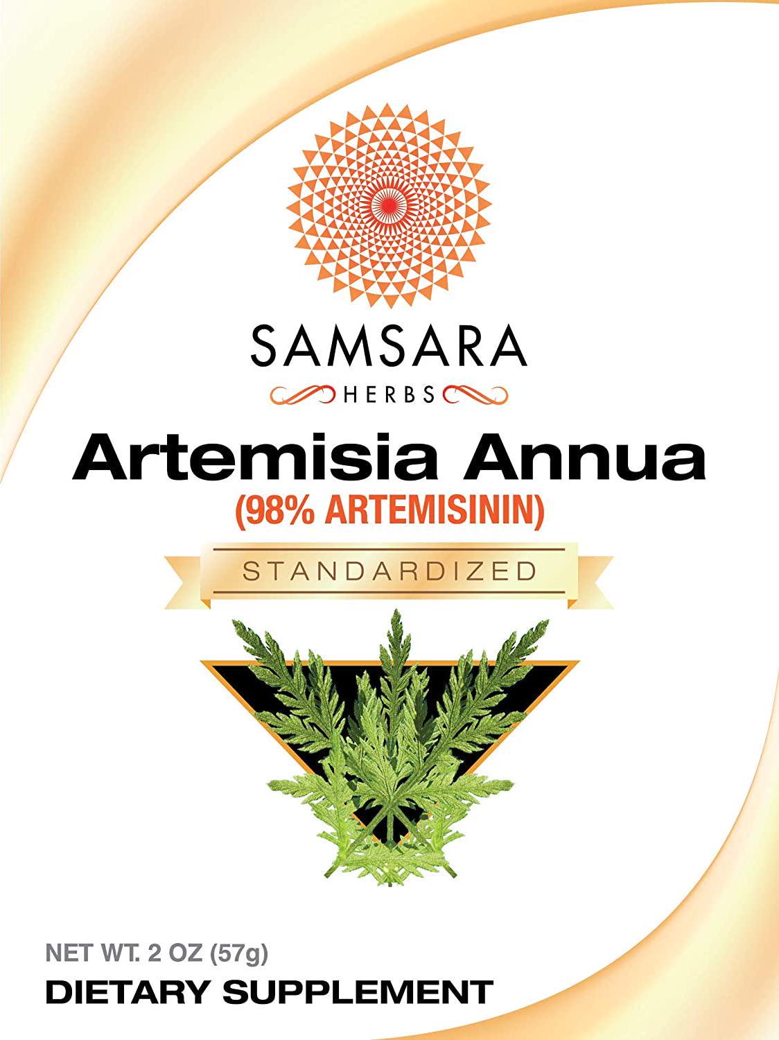 Samsara Herbs Artemisia Annua Extract (2oz) - Artemisinin Annua Sweet Wormwood Powder