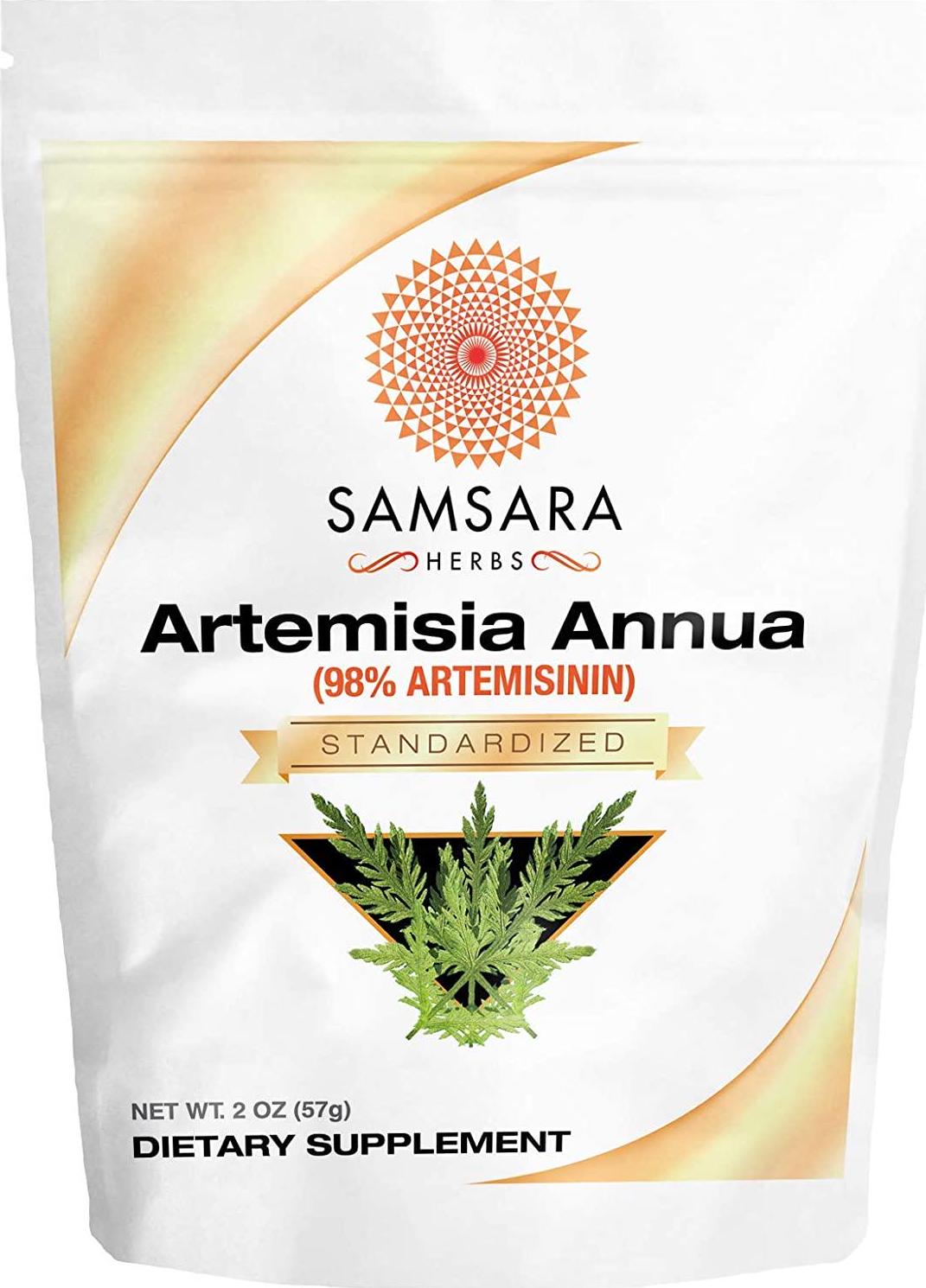 Samsara Herbs Artemisia Annua Extract (2oz) - Artemisinin Annua Sweet Wormwood Powder