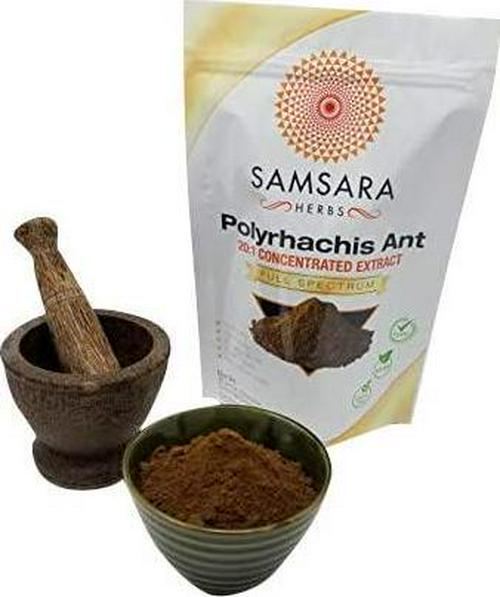 Samsara Herbs Polyrhachis Ant Extract Powder - 20:1 Concentrated Extract (8oz)