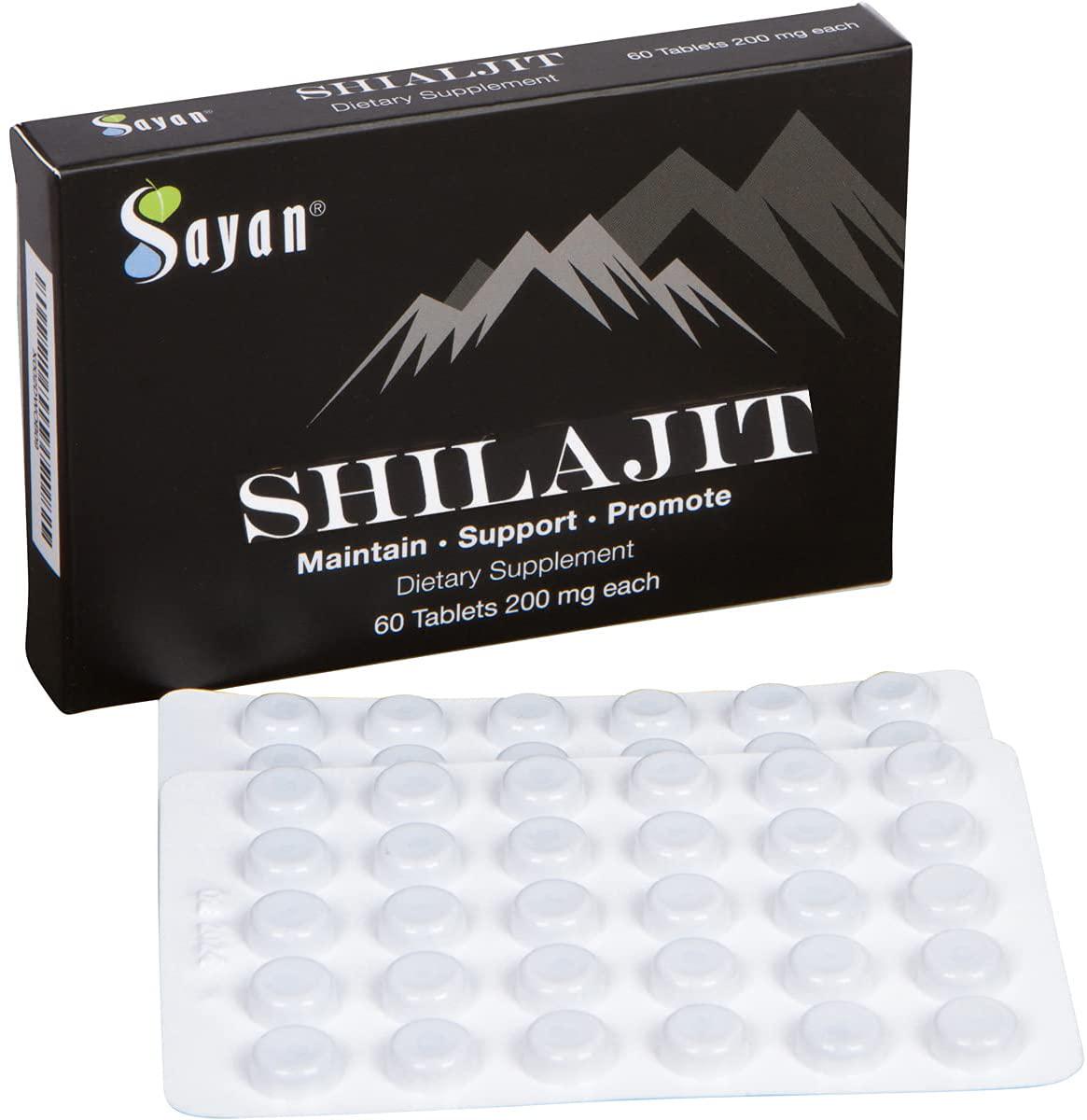 Sayan Pure Altai Shilajit Genuine Black Resin Mineral Pitch, Organic Fulvic Acid Supplement For Detox, Immune + Energy Support