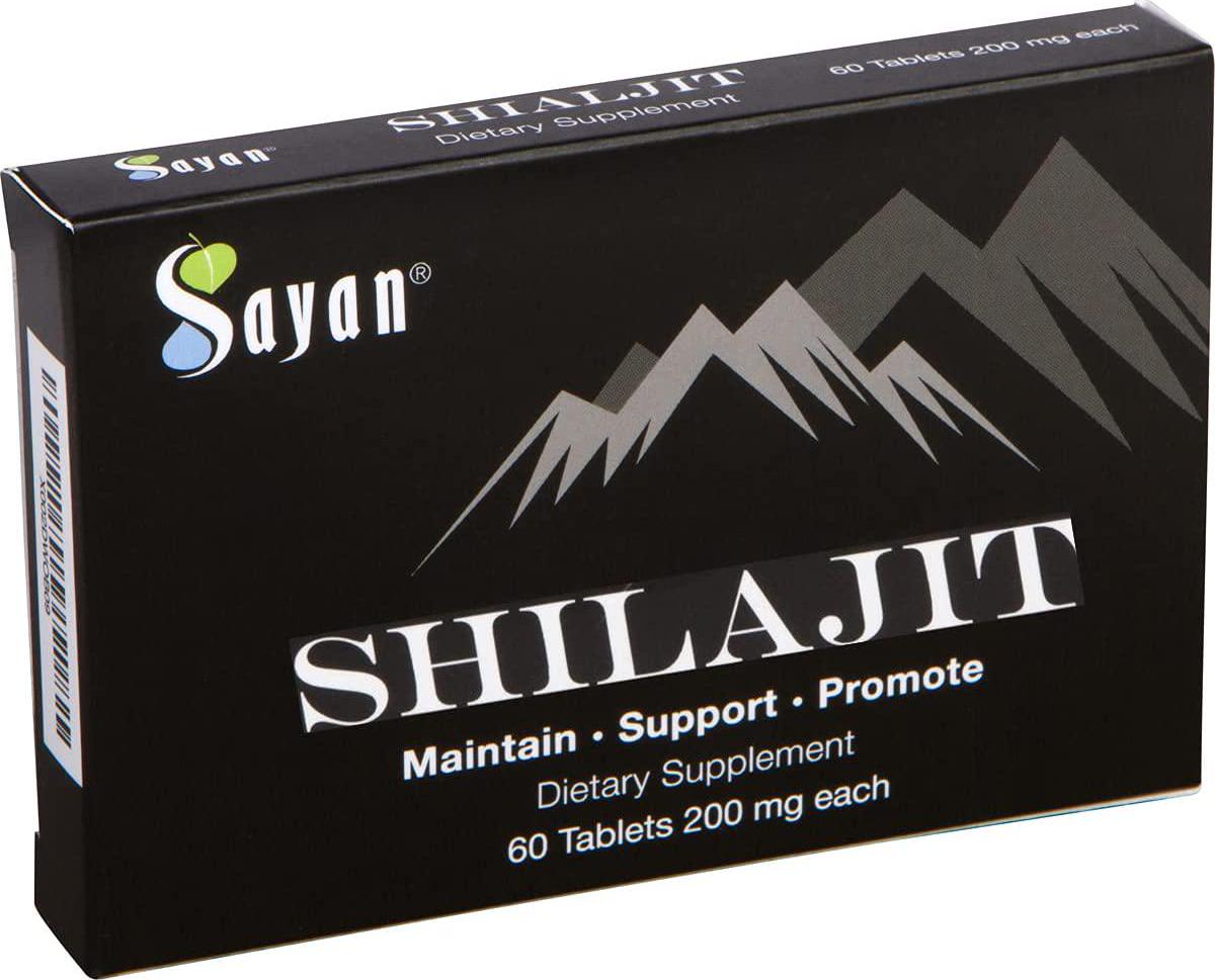 Sayan Pure Altai Shilajit Genuine Black Resin Mineral Pitch, Organic Fulvic Acid Supplement For Detox, Immune + Energy Support