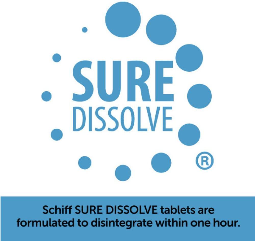 Schiff Glucosamine 2000mg with Vitamin D3 and Hyaluronic Acid, 150 tablets - Joint Supplement
