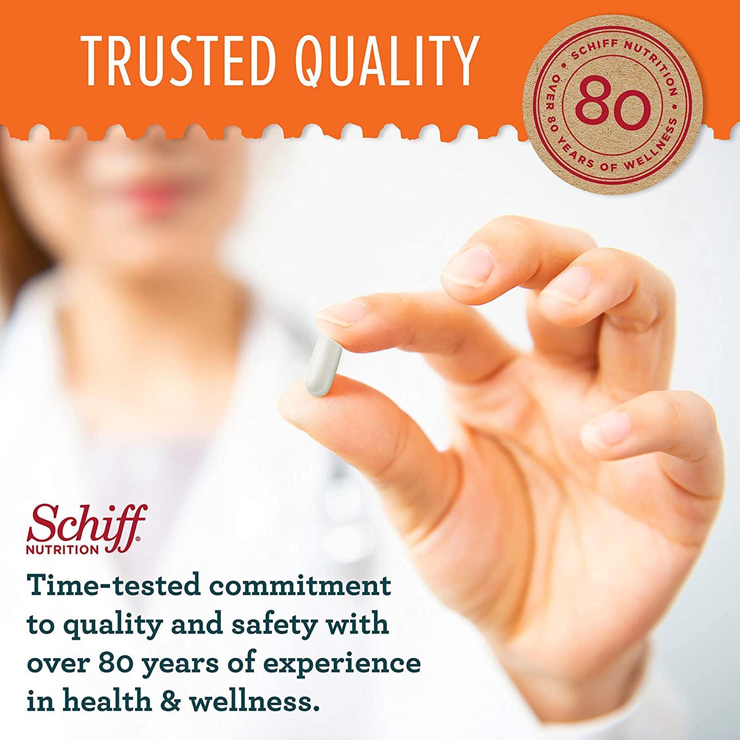 Schiff Type Ii Collagen, Hyaluronic Acid and Boron Tablets, (30Count In A Bottle), Clinically Proven, 30Count