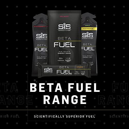 Science in Sport | Beta Fuel | Red Berry| Dual Source Energy Drink | 80g Carbohydrate | Scientifically Superior Fuel | Cycling, Running, Swimming and Endurance Sports | 15 x 82g Sachets
