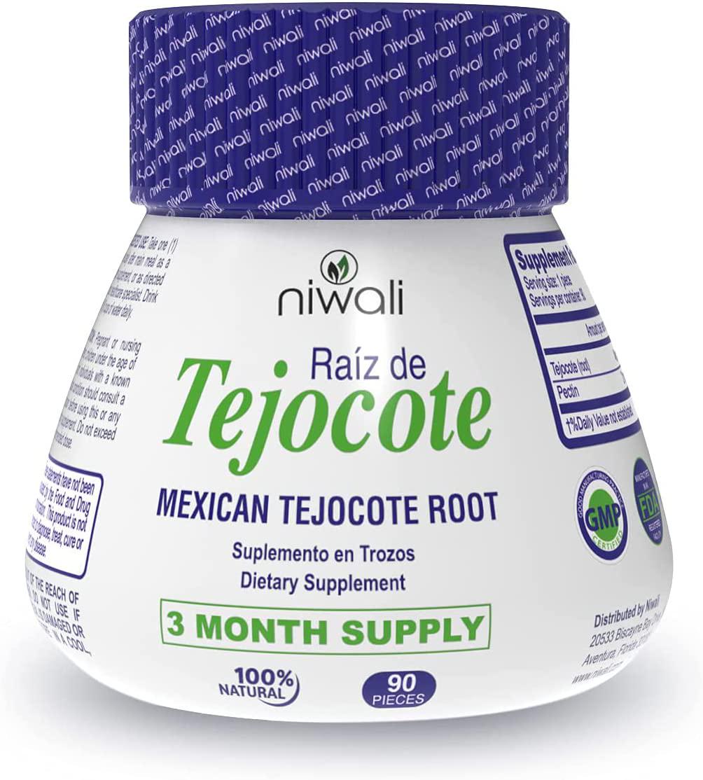 Science of Alpha Original Mexican Raiz de Tejocote Root 3-Month Supply - All Natural Organic Dietary Supplements, 90 Pieces