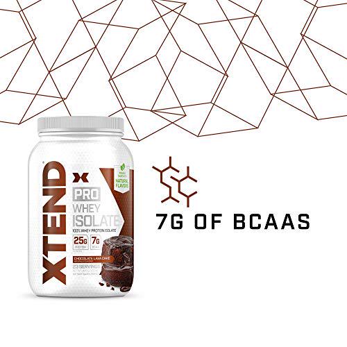 Scivation Xtend Pro, 100% Whey Protein Isolate Powder, Chocolate Lava Cake, 826g