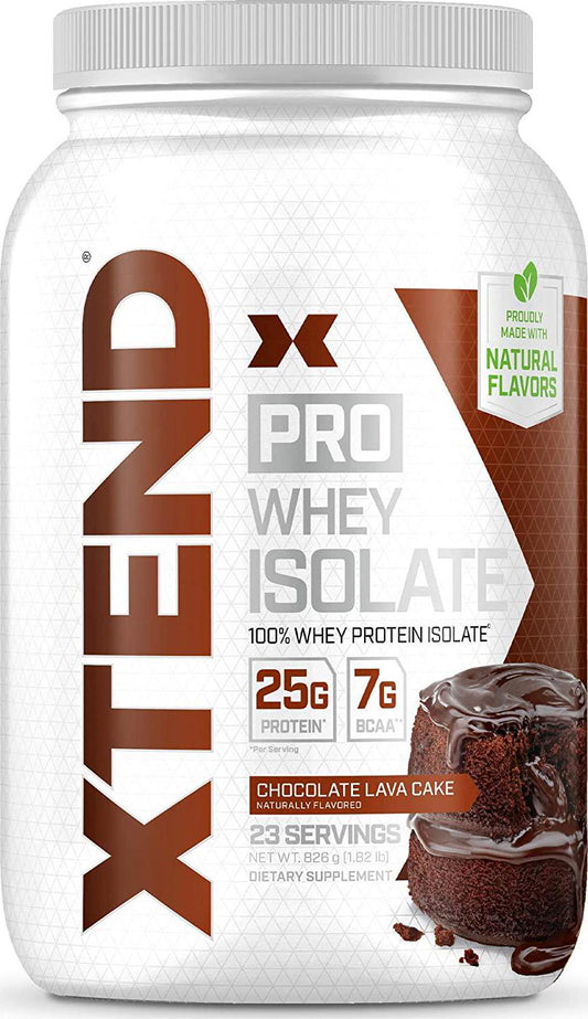 Scivation Xtend Pro, 100% Whey Protein Isolate Powder, Chocolate Lava Cake, 826g