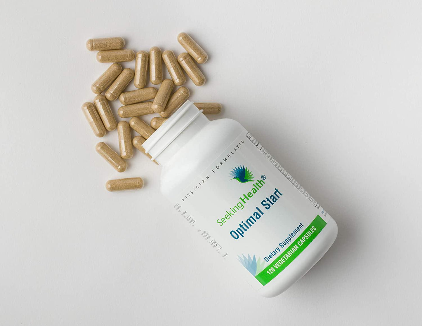 Seeking Health | Optimal Start | Daily Multivitamin Without B12, Iron, Calcium or Folate | Adaptogenic Herbs