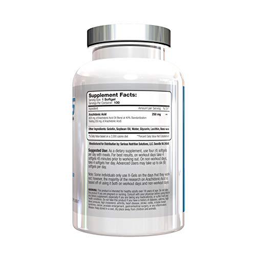 Serious Nutrition Solutions X-GELS 100 Softgels